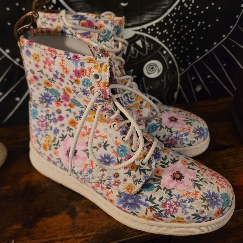 Floral Doc Martens